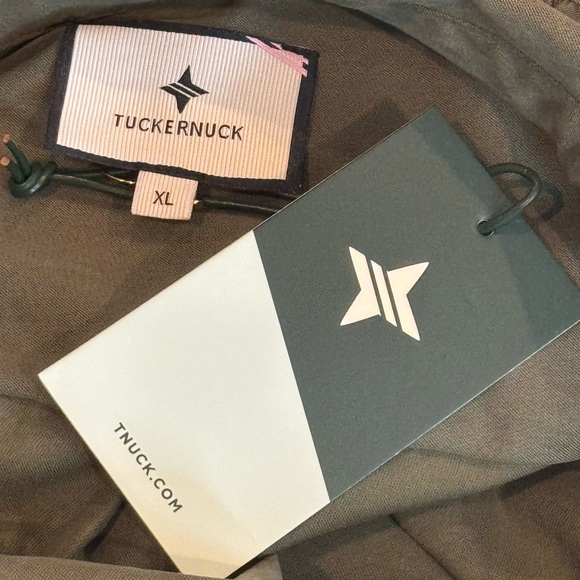 Olive Tory Green Lantern Sleeve Shirt Dress Midi XL NWT Tuckernuck - Picture 11 of 12